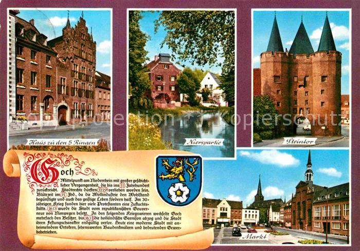 Goch Haus zu den 5 Ringen Markt Steintor