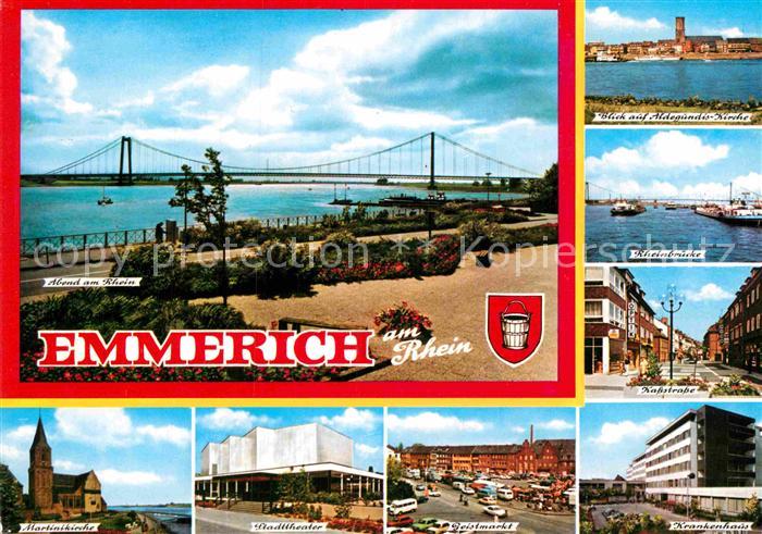 Emmerich Rhein Martinikirche Stadttheater Geistmarkt