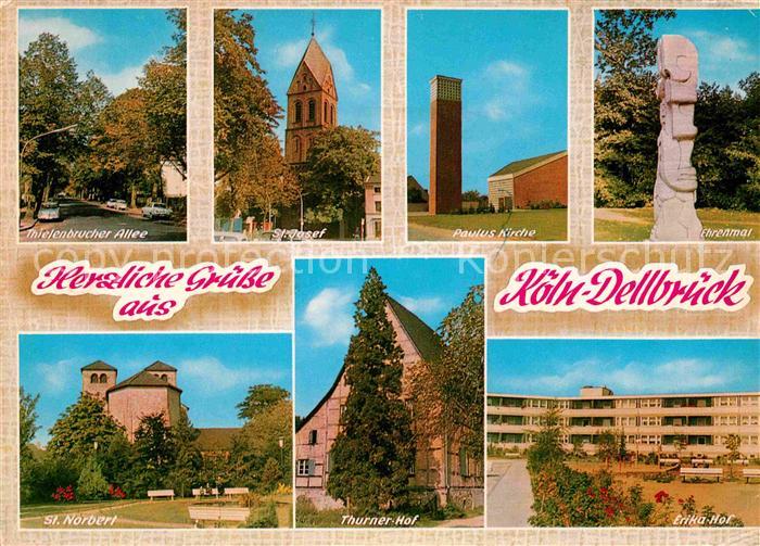 Dellbrueck Paulus Kirche St. Norberl St. Josef