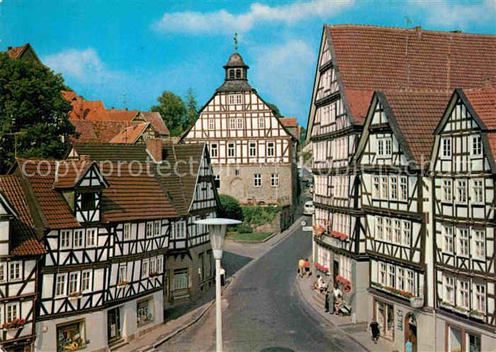 Homberg Efze Marktplatz Rathaus