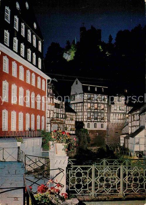 Monschau Montjoie NRW Rotes Haus Burgruine Haller