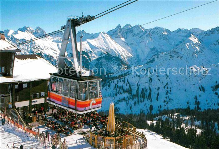 Seilbahn Fellhorn Oberstdorf Grosser Krottenkopf Trettachspitze