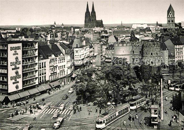 Strassenbahn Hahnentor Rudolfplatz Koeln