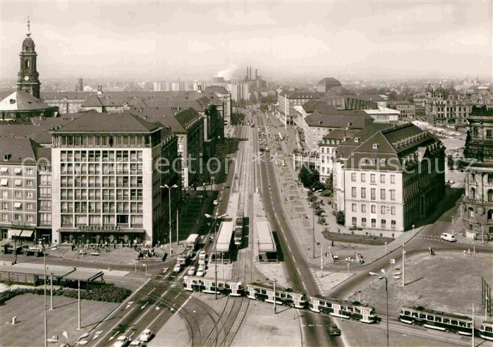 Strassenbahn Dresden Ernst-Thaelmann-Strasse
