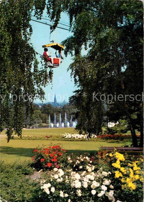 Bundesgartenschau Euroflor Dortmund Sessellift