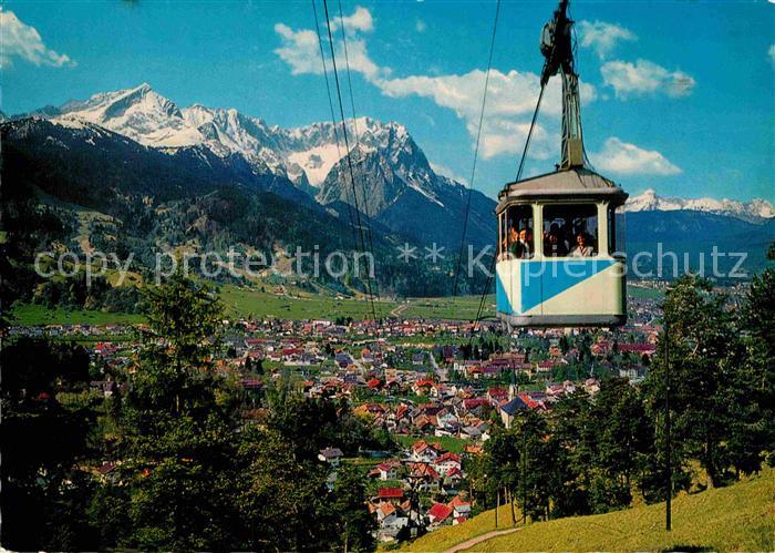 Seilbahn Wankbahn Garmisch-Partenkirchen Zugspitzgruppe