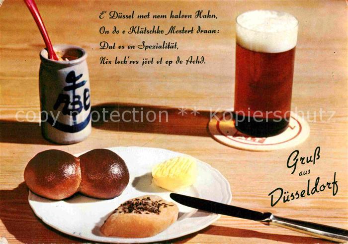 Bier Halve Hahn Duesseldorf
