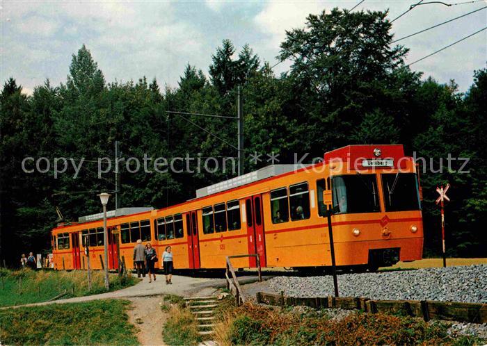 Eisenbahn Sihltal-Zuerich-Uetliberg-Bahn Doppeltriebwagen Be 8/8