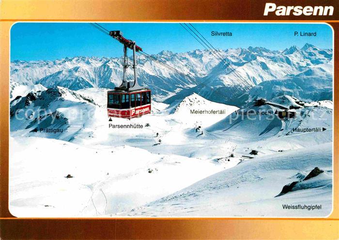 Seilbahn Weissfluhgipfel Davos Parsenn