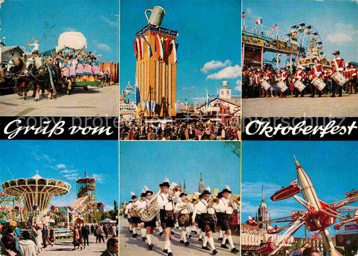 Oktoberfest Riesenrad Karussell Parade