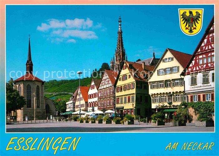 Esslingen Neckar Marktplatz Muenster Sankt Paul Frauenkirche