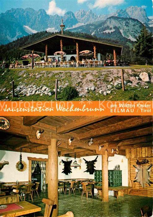 Wilder Kaiser Jausenstation Wochenbrunn Ellmau
