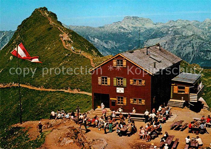 Montafon Wormer Huette Rote Wand