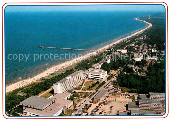 Zinnowitz Ostseebad Fliegeraufnahme