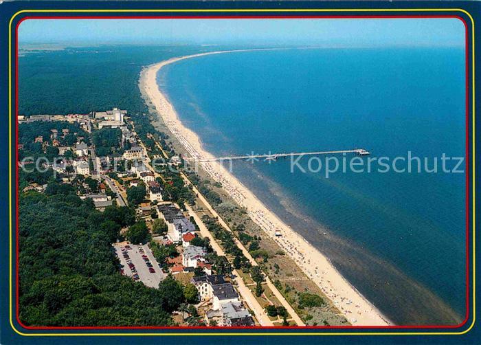 Zinnowitz Ostseebad Fliegeraufnahme