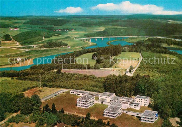 Olpe Biggesee Fliegeraufnahme Kolping Familienferienheim