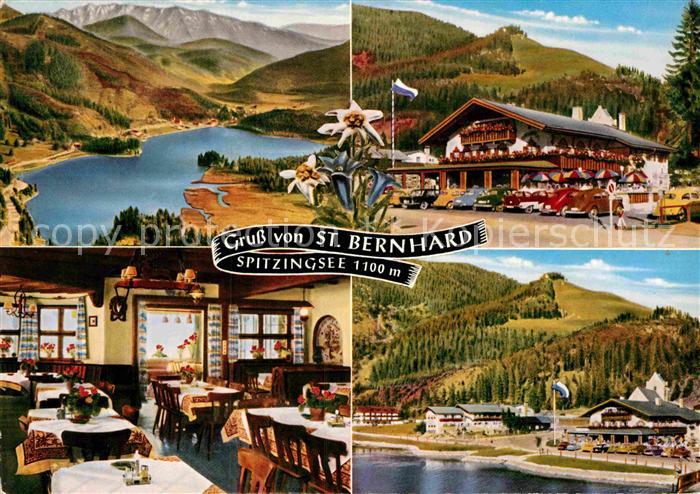 Schliersee Postgasthof See Cafe Sankt Bernhard Spitzingsee