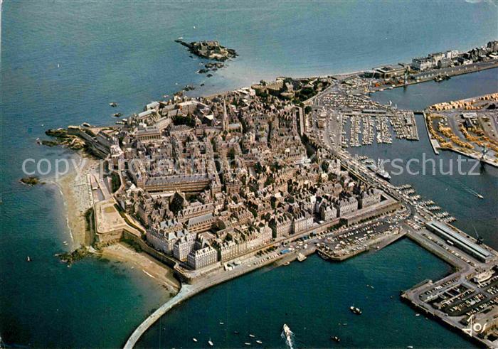 Saint-Malo 35 Fliegeraufnahme