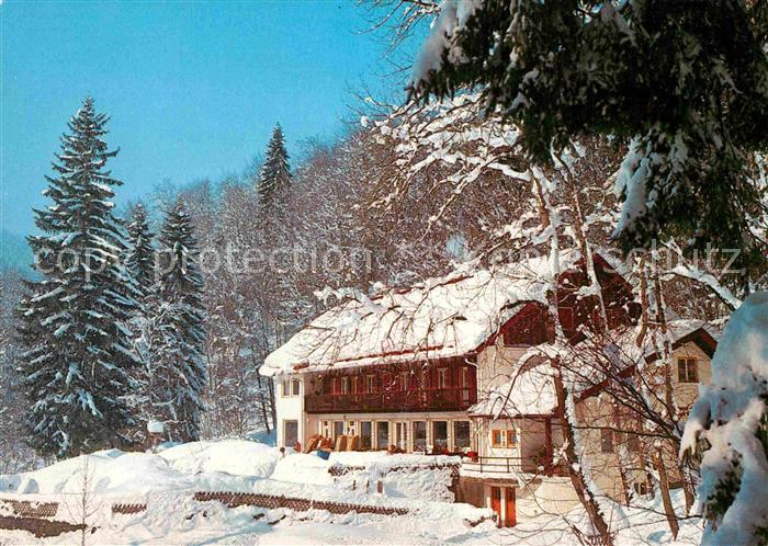 Oberstdorf Strandcafe Restaurant Freibergsee Winter