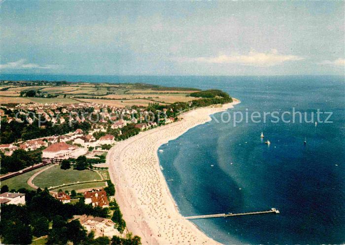 Travemuende Ostseebad Fliegeraufnahme