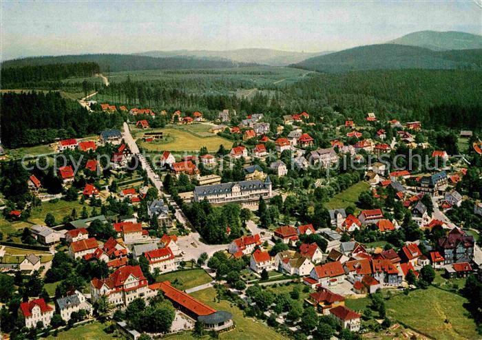 Hahnenklee-Bockswiese Harz Fliegeraufnahme