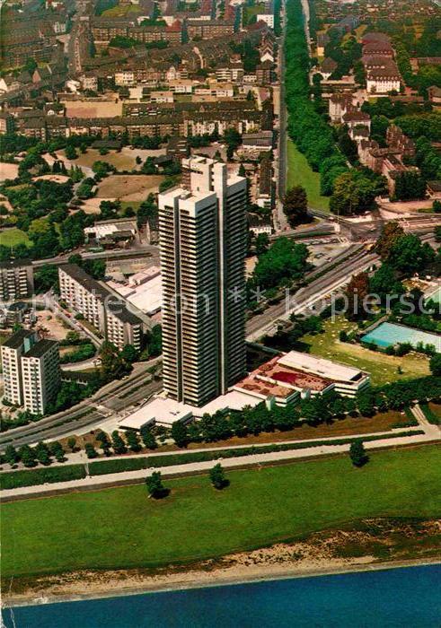 Koeln Rhein Fliegeraufnahme Colonia Haus