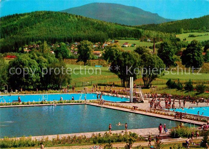 Zwiesel Niederbayern Schwimmbad Grosser Falkenstein