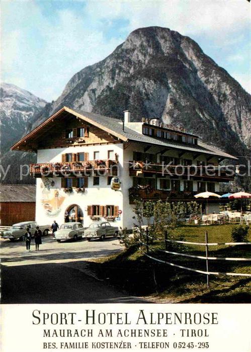 Maurach Achensee Sporthotel Alpenrose