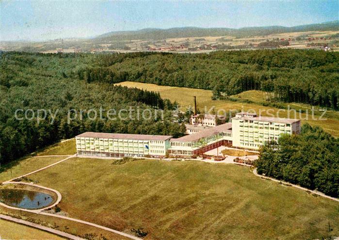 Bad Rothenfelde Fliegeraufnahme Sanatorium Teutoburger Wald