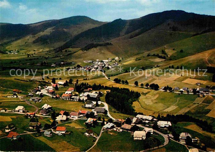 Bernau Schwarzwald Fliegeraufnahme