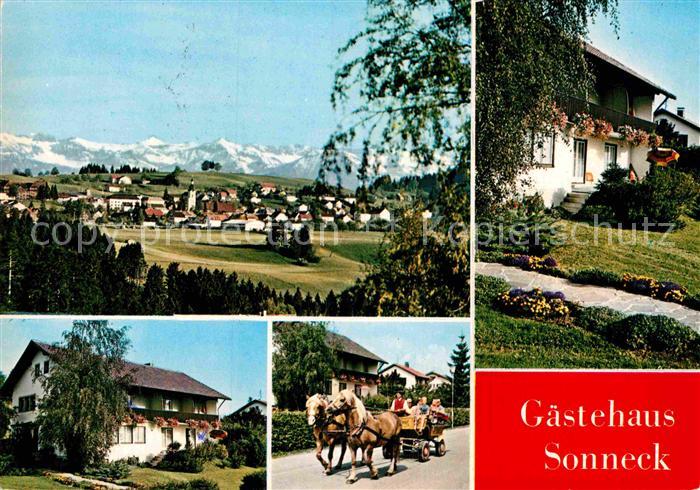 Scheidegg Allgaeu Gaestehaus Sonneck
