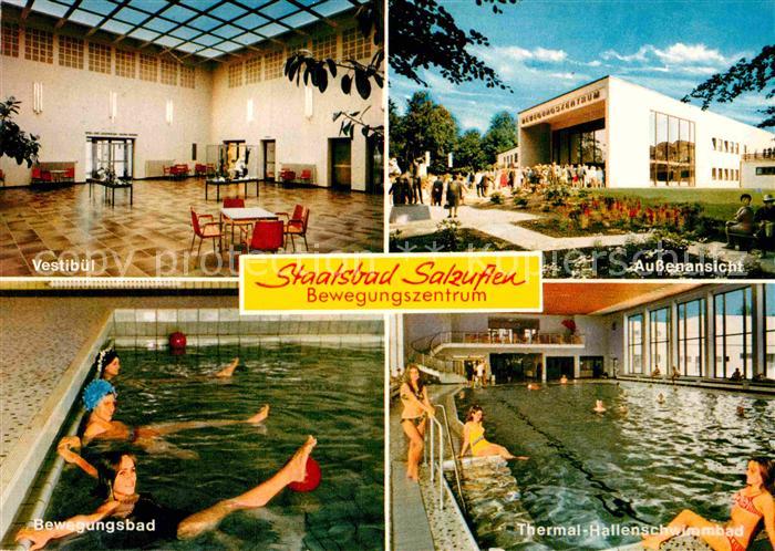 Salzuflen Bad Vestibuel Bewegungsbad Thermalhallenschwimmbad