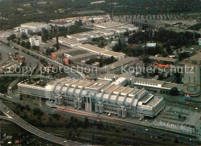 BERLIN  CITY Fliegeraufnahme ICC Messezentrum