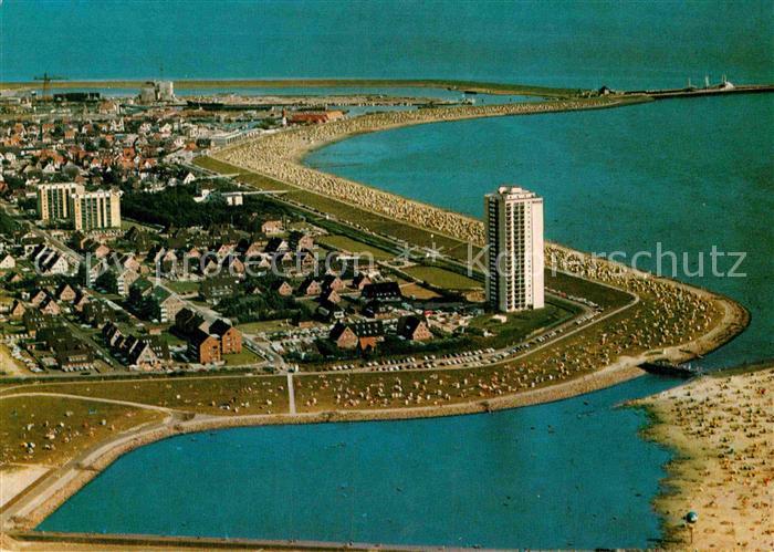 Buesum Nordseebad Fliegeraufnahme