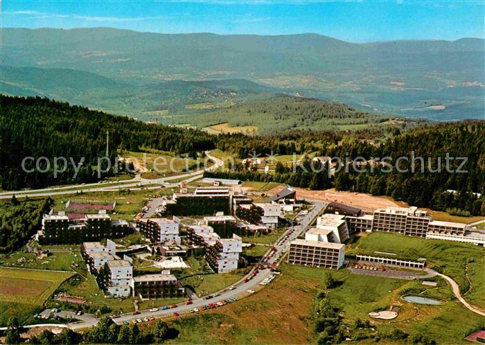 St Englmar Fliegeraufnahme Aparthotel Predigtstuhl