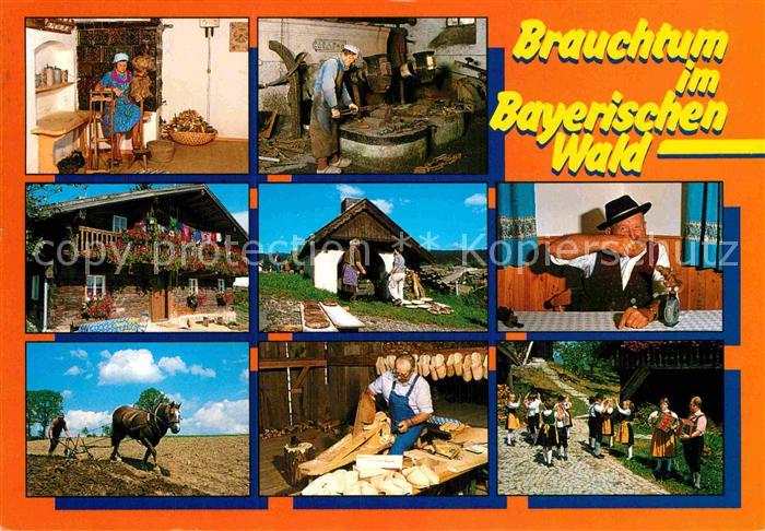 Neureichenau Brauchtum im Bayerischen Wald Handwerk Feldarbeit Trachten Heimatmu