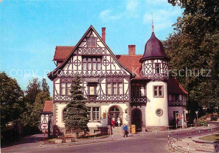 Bad Liebenstein Postamt Fachwerkhaus