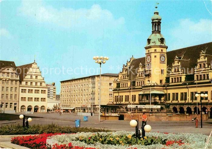 LEIPZIG Sachsen Markt und Altes Rathaus
