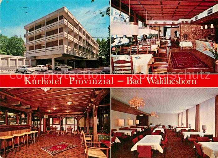 Bad Waldliesborn Kurhotel Provinzial Restaurant Bar