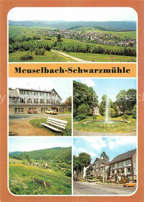 Schwarzmuehle Panorama FDGB Erholungsheim Park