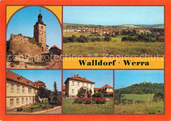 Walldorf Meiningen Wehrkirche Feierabendheim Rat der Gemeinde Schloss Landsberg