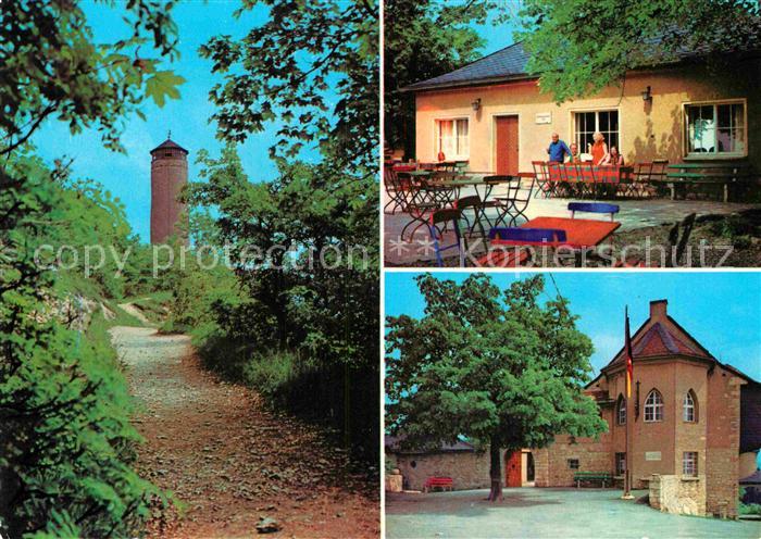 Jena Thueringen Fuchsturm Kirchbergklause Fuchsturmhaus