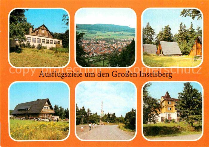 Grosser Inselsberg Ausflugsziele Gaststaette Mommelstein Wanderhuetten Jugendher