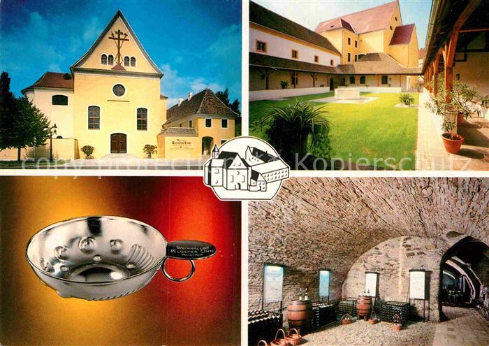 Stein Krems Weinkolleg Kloster Und Kreuzgang Weinkostschale Weinkostkeller