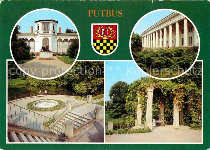 Putbus Ruegen Orangerie Park Neue Terrasse Pergola OT Lauterbach Erholungsheim