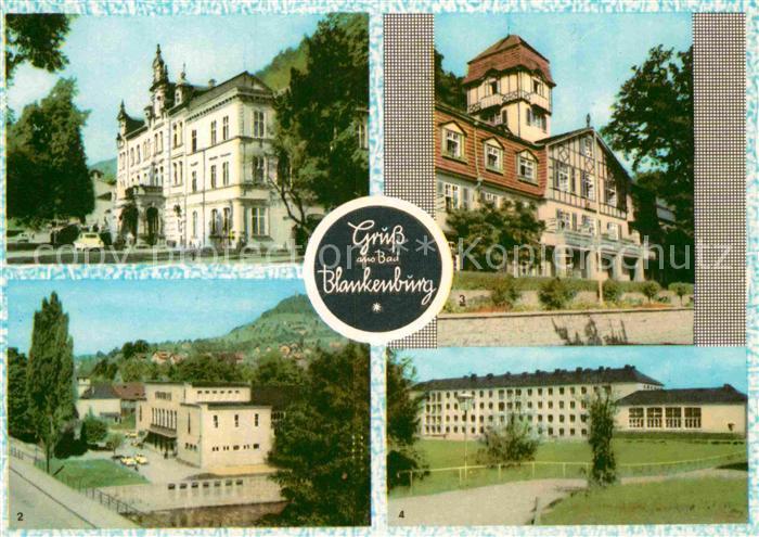 Bad Blankenburg FDGB Erholungsheim Stadthalle Ferienheim der IG Wismut Zentrale