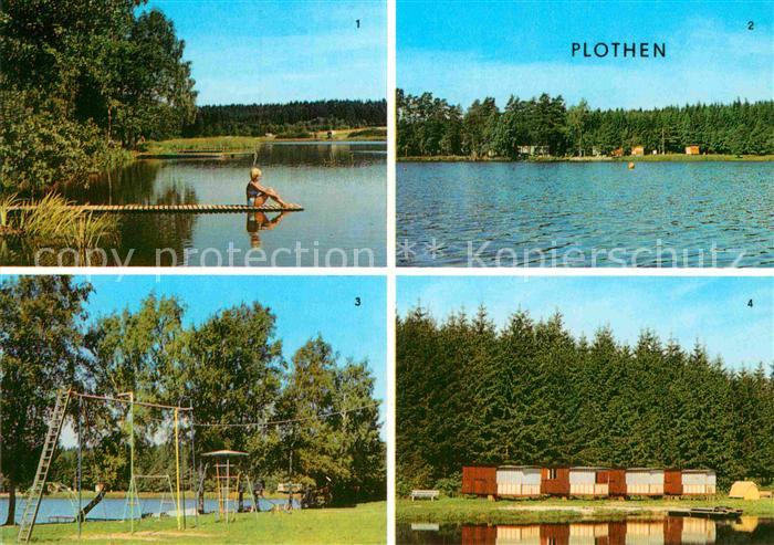Plothen Hausteich Anlagen Zeltjugendherberge Bungalows