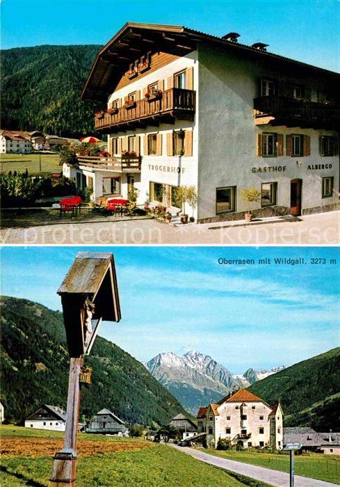 Oberrasen Gasthof Troger Albergo Wegekreuz Wildgall
