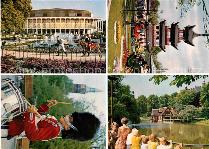Kopenhagen Tivoli Freizeitpark Chinesischer Turm Garde