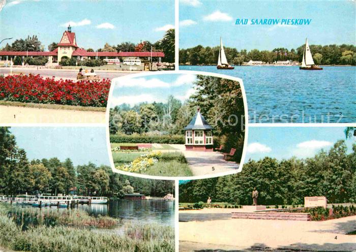 Pieskow Bad Saarow Johannes R Becher Platz Scharmuetzelsee Anleger Denkmal Solqu